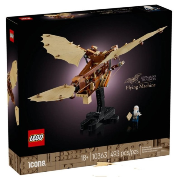 600 LEGO 10363 MACCHINA VOLANTE DI LEONARDO