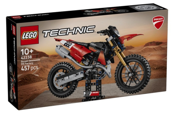 395 LEGO 42238 MOTO DUCATI DESCMO450 MX FACT.