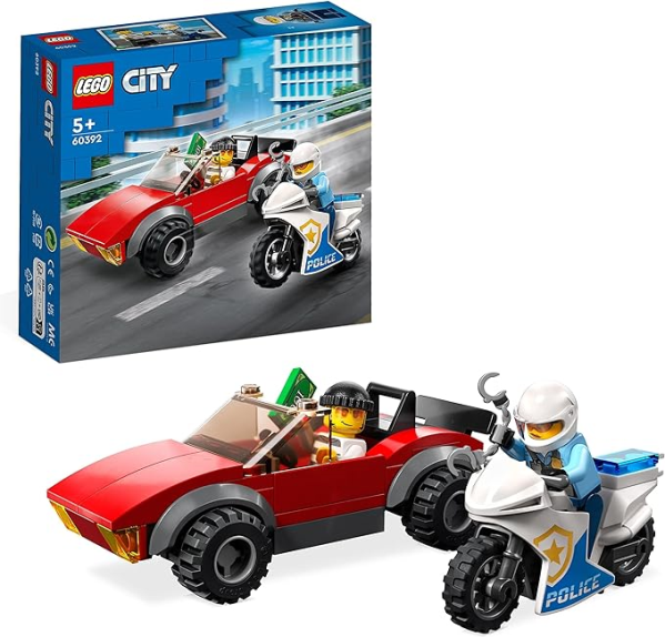 LEGO 60392 Inseguimento sulla moto della polizia
