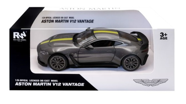 338 AUTO 1:24 ASTON MARTIN VANTAGE GREY/Y