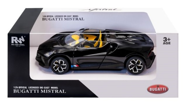 354 AUTO 1:24 BUGATTI MISTRAL BLACK