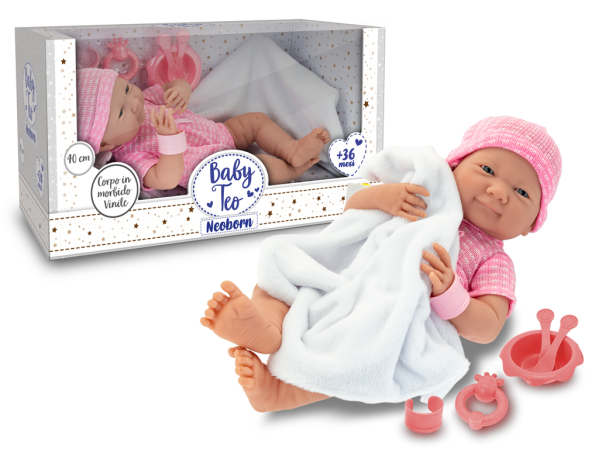 449 BABY NEONATO CM. 40 C/ACCESSORI